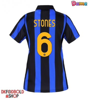 Inter Milan John Stones #6 Hjemmebanetrøje Dame 2026-27 Kort ærmer Inter Milan John Stones #6 Hjemmebanetrøje Dame 2026-27 Kort ærmer